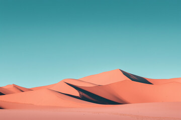 sand dunes in the desert