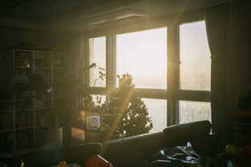 interior of a hotel room