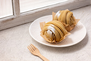 美味しそうなモンブラン