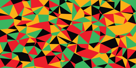 Black History Month. African American History. Celebrated annual. In February in United States and Canada. In October in Great Britain. Poster, card, banner, background. Vector illustration	