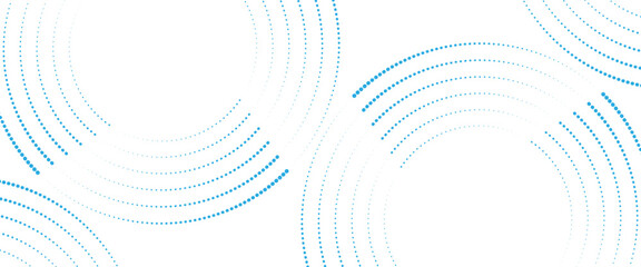 Digital abstract decorative halftone banner technology pattern vector png..