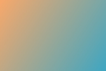 Pastelowe tło z gradientem pomarańczowo turkusowym – miękkie przejście kolorów, minimalizm i miejsce na tekst. © Henryk Guziak