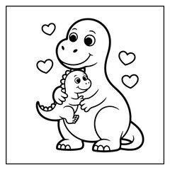 Happy Valentine's Day Bold & Easy Coloring Book