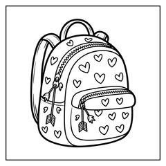 Happy Valentine's Day Bold & Easy Coloring Book