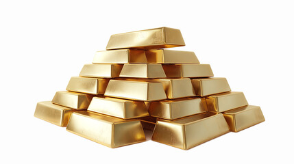 Stack of gold bars