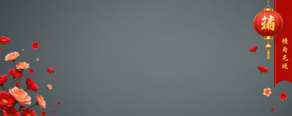 Lunar new year celebration banner 2026 chinese invitation card japanese style poster festive environment elegant viewpoint