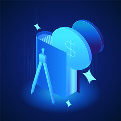 Banking icon Educational loan