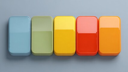 Distinctly Colored Glass Panels for Modern Interface Design Concepts