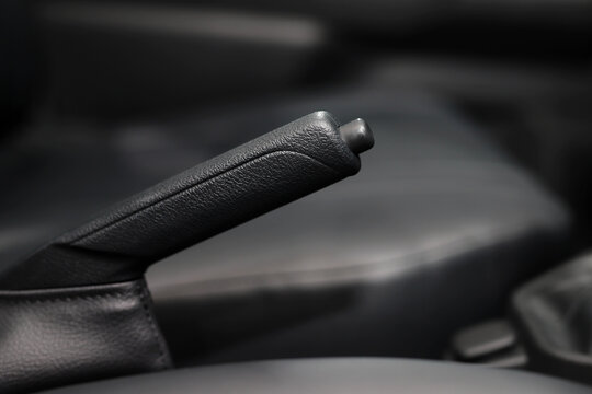 handbrake Manual helps your car to stop while parked without having to keep your foot on the brake pedal. concept transport travel. 	