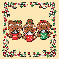 birthday card with funny animals