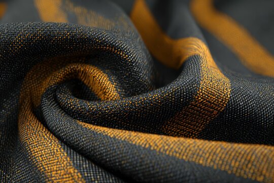 Aramid Weave Design Abstract Top View Minimalistic Look Technical Fabric Pattern