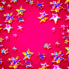 3D style background for your holiday poster design