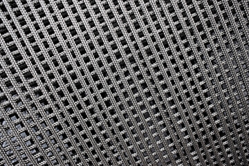 Braided thread pattern texture background (chair backrest), Ribeirao Preto, Brazil