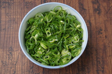 刻みねぎ　食材