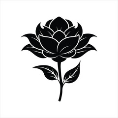 High-Resolution Rose Flower Vector  Golap Artwork