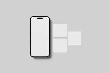 Blank Social Media Mockup