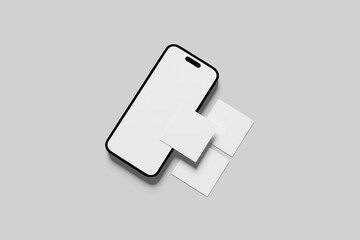 Blank Social Media Mockup