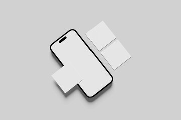 Blank Social Media Mockup