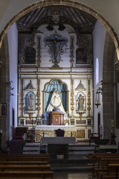 Church in Yaiza, Lanzarote, Canary Islands, Spain