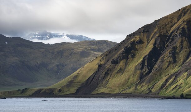 Coastal landscape, Reykjarfj&ouml;r&eth;ur, Strandir, &Aacute;rnes, Westfjords, Iceland