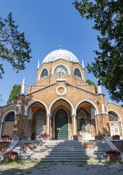 St Christopher's Church, San Michele Cemetery Island, Venice, Italy