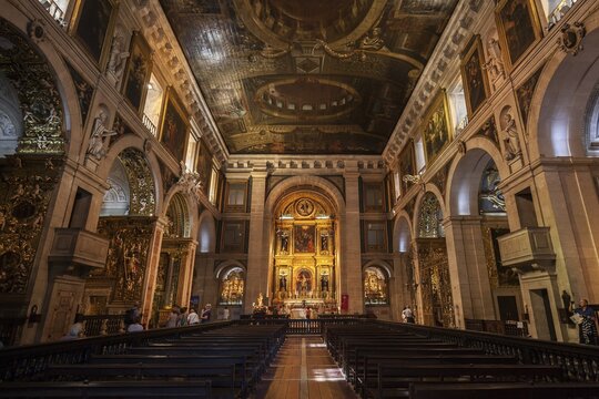 Jesuit churches, St Rochus Church, Igreja de S&atilde;o Roque, Bairo Alto district, Lisbon, Portugal