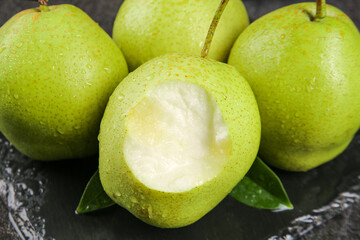 Fresh Green Pears from Pucheng, Shaanxi - Crisp & Juicy Fruit