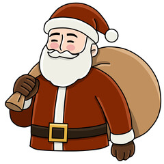 santa claus cartoon
