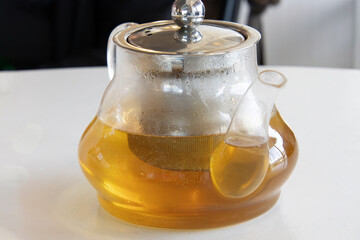 Hot  Ginger Tea Ready to Serve