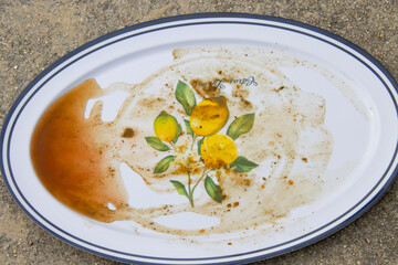 Leftover Turkey Liquid after ibeing placed in the Fryer