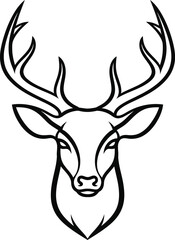 deer head silhouette