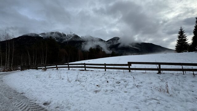 Sch&ouml;ne Landschaft bei Seefeld in Tirol