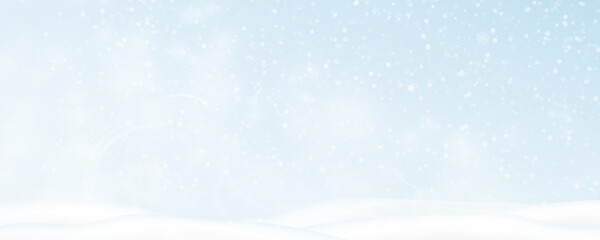 Realistic winter background, snowdrifts, snowdrifts, blizzard and wind, snow. Christmas winter landscape, 3D background with snow, vector transparent background, PNG.	
