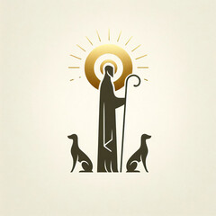 Ilustra&ccedil;&atilde;o de S&atilde;o L&aacute;zaro