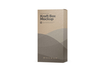 Kraft Box Mockup