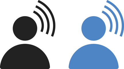 Influencer Icon Set. Social Media Marketing and Content Creator Symbols 