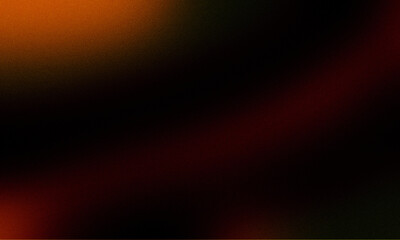 Dark Black and Fiery Orange Red Abstract Gradient Texture background