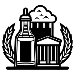 Vector illustration brewery Beer