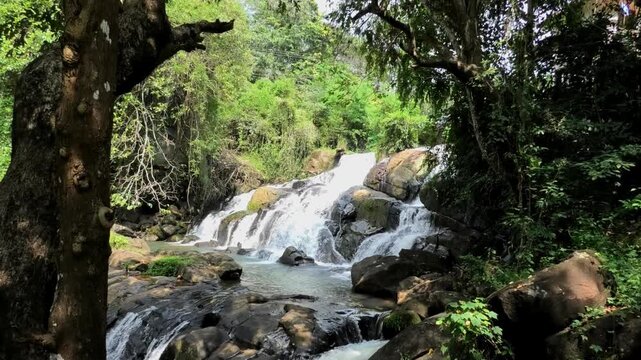Aruvikuzhy waterfalls, Pallickathode, Kottayam, Kerala, India
