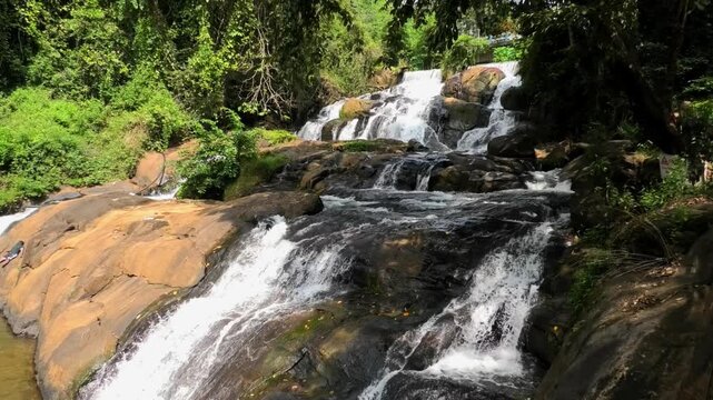 Aruvikuzhy waterfalls, Pallickathode, Kottayam, Kerala, India