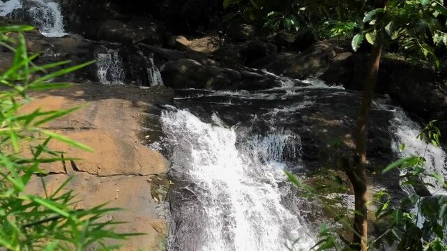 Aruvikuzhy waterfalls, Pallickathode, Kottayam, Kerala, India