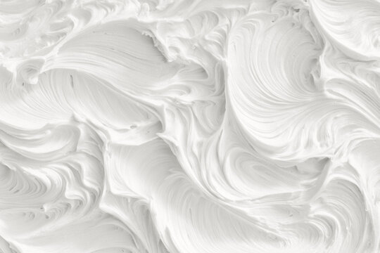 soft white cream swirls in abstract texture, a calm luxurious canvas colored in cloud dancer 2026, concept of branding, interior design, graphic design