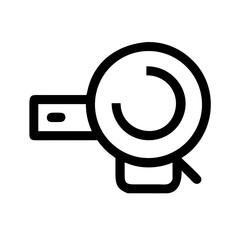 Transit Lens Transportation Mobility Navigation Traffic Analysis Technology icon set