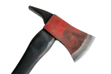 Fire Axe on Isolated Background