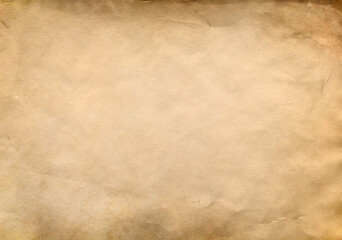 Crumpled grunge old paper texture.