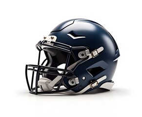 Naklejka premium American Football Helmet Isolated on White Background