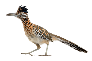 Roadrunner Fast Motion Concept Graphic isolated on transparent background