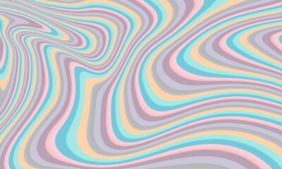 Abstract Pastel Swirling Pattern with Soft Colors for Artistic or Background Use
