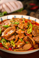 Spicy Braised Pork with Peppers - Traditional Chinese Dish
