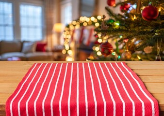 Beautiful Christmas new year interior background